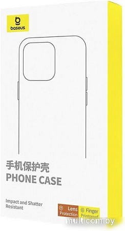 Чехол для телефона Baseus Schott Series для iPhone 15 Pro Max (прозрачный)