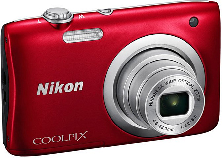 Фотоаппарат Nikon Coolpix A100 (красный)