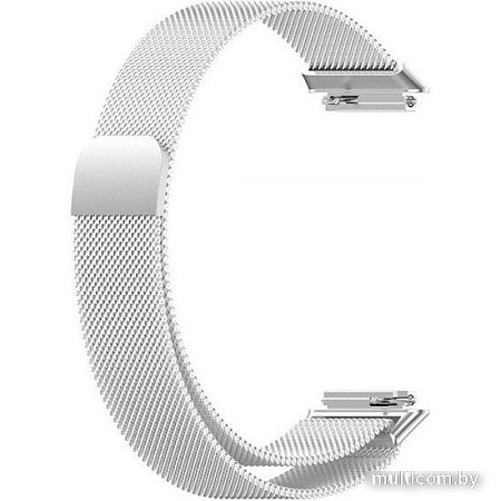 Браслет Rumi Milanese loop металлический для Huawei Band 7 (серебристый)