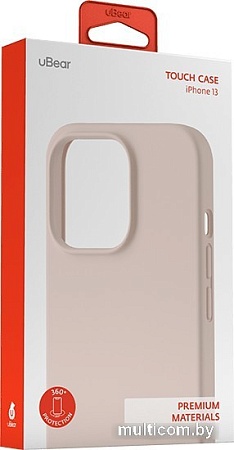 Чехол для телефона uBear Touch Case для iPhone 13 (розовый)