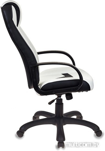 Кресло Бюрократ VIKING-8/WH+BLACK (белый/черный)
