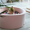 Сухой бассейн Misioo 90x40 200 шаров (светло-розовый)