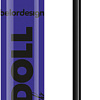Тушь для ресниц Belor Design Bad Doll цветная объемная (фиолетовый)