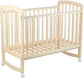Классическая детская кроватка Polini Kids Simple 304 (бежевый)