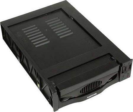 Бокс для жесткого диска AgeStar SR3P-SW-1F Black