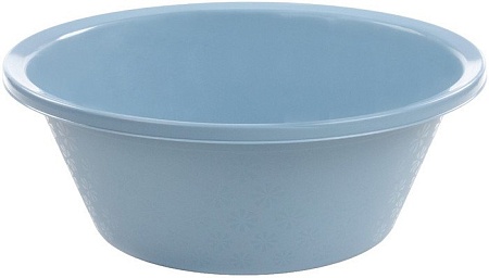 Таз хозяйственный Полесье 06926 (20 л, серый/синий)