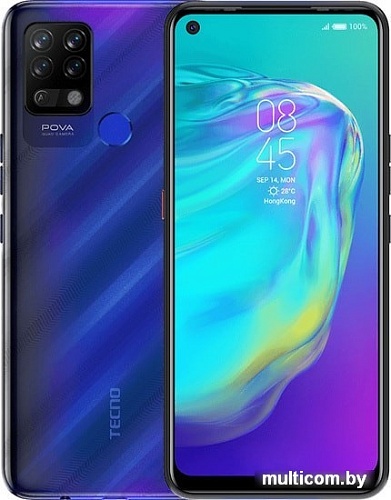 Смартфон Tecno Pova 6GB/128GB (синий)