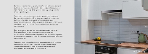 Кухонная вытяжка Making Oasis Everywhere NR-60W