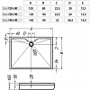 Душевой поддон Kolpa-San Duro 120x80