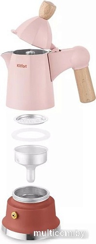 Гейзерная кофеварка Kitfort KT-7152-1
