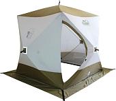 Палатка Следопыт КУБ 5 Premium (белый/оливковый)