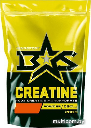 Моногидрат креатина Binasport Creatine (200г, черная смородина)