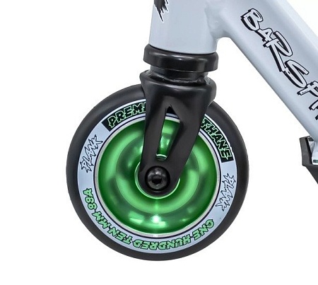 Самокат Plank Barspin (белый)