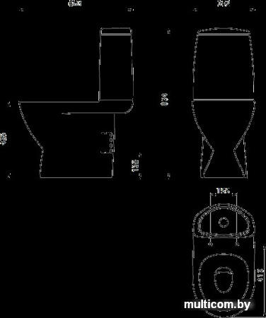 Унитаз IDDIS Mirro (MIR2DSEi24)