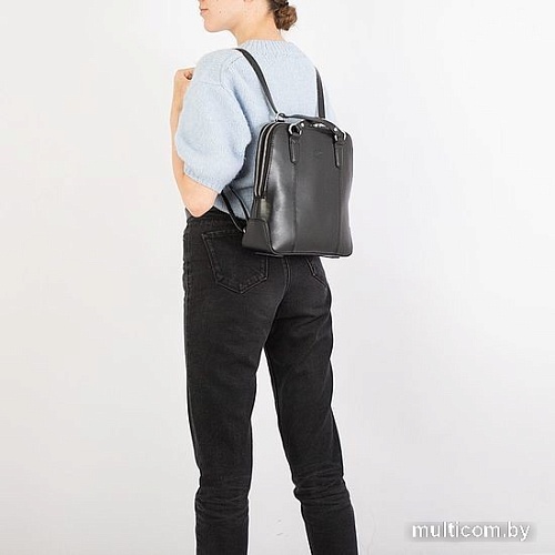 Городской рюкзак Francesco Molinary 513-64206-003-BLK