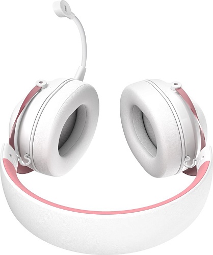 Наушники Defender Sabotauge (белый/розовый)