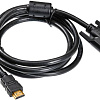 Кабель Buro HDMI-19M-DVI-D-1.8M