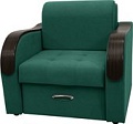 Кресло Сириус Лидер-1 НПБ 105x110 (Eva 30 велюр зеленый)