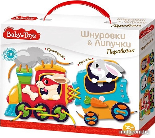 Шнуровка Baby Toys Паровозик 02926