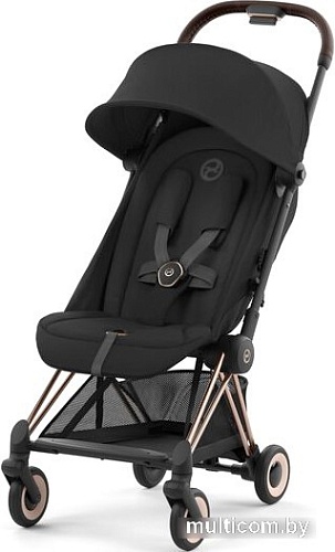 Коляска прогулочная «книга» Cybex Coya (sepia black/rosegold frame)