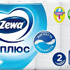 Туалетная бумага Zewa Плюс Белая 2 слоя (12 рулонов)
