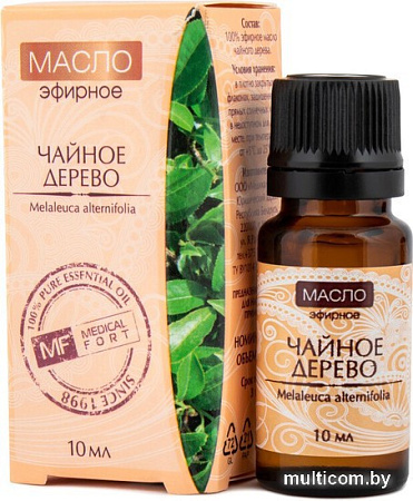 Medical fort Эфирное масло Medicalfort Чайное дерево 10 мл