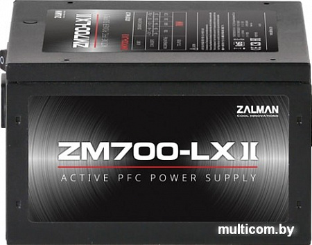 Блок питания Zalman ZM700-LXII