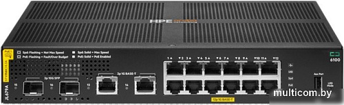 Управляемый коммутатор 2-го уровня Aruba 6100 Series JL679A