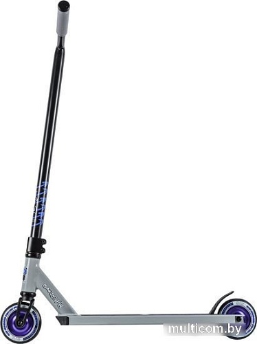 Трюковый самокат Plank Barspin (серый)