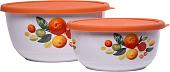 Набор салатников Oursson BS3489RC/OR