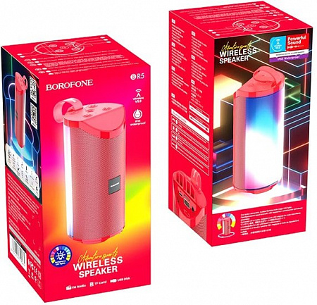 Беспроводная колонка Borofone BR5 (красный)