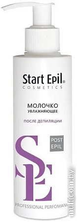Молочко Start Epil Увлажняющее с экстрактом белого лотоса и протеинами шелка 160 мл