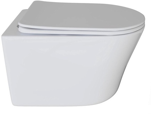 Унитаз White Wave Trend (белый глянец)