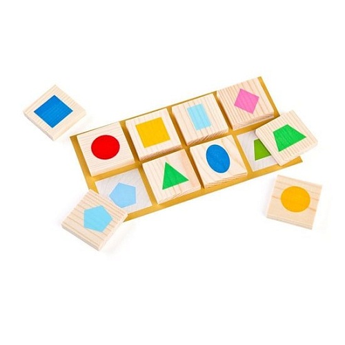 Развивающая игра Томик Геометрические фигуры 6-2222-4