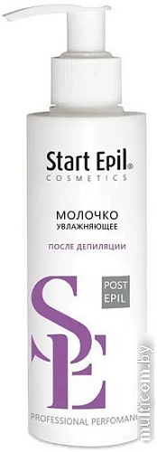 Молочко Start Epil Увлажняющее с экстрактом белого лотоса и протеинами шелка 160 мл
