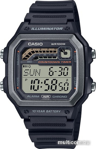Наручные часы Casio WS-1600H-1A