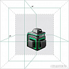 Лазерный нивелир ADA Instruments Cube 3-360 Green Ultimate Edition A00569