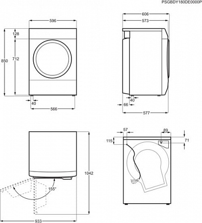 Сушильная машина Zanussi ZDP7202PZ1