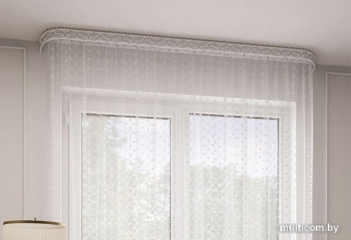 Карнизы для штор Legrand Прима (3.6 м, белый хром)