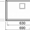 Кухонная мойка Elleci Karisma 120 Undermount Black K86