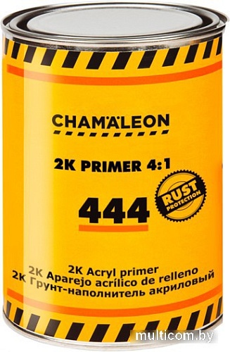 Автомобильный грунт Chamaleon 444 2K Грунт 4:1 800мл 14442 (черный)