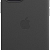 Чехол Apple MagSafe Leather Case для iPhone 12/12 Pro (черный)