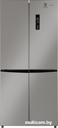 Четырёхдверный холодильник Weissgauff WCD 450 X NoFrost Inverter