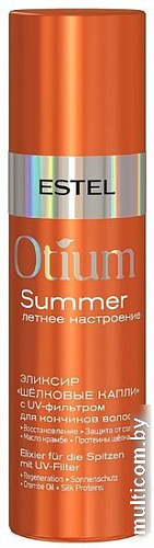 Эликсир Estel Professional Otium Summer Шелковые капли с UV-фильтром для кончиков волос 100 мл