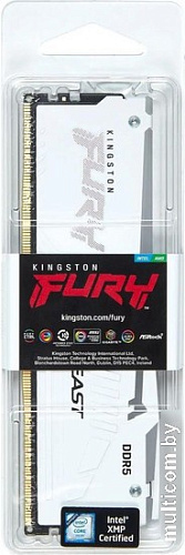 Оперативная память Kingston FURY Beast RGB 32ГБ DDR5 5200 МГц KF552C40BWA-32