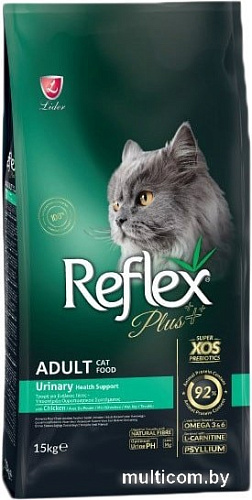 Сухой корм для кошек Reflex Plus Urinary Adult Chicken 15 кг