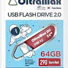 USB Flash OltraMax 290 64GB (красный)