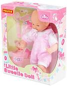 Полесье Мягконабивной Милый с соской + набор для кормления 80455