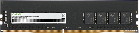 Оперативная память Digma 32ГБ DDR4 3200 МГц DGMAD43200032D