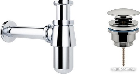 Сифон Wellsee Drainage System 182103003 (сифон, донный клапан, хром)